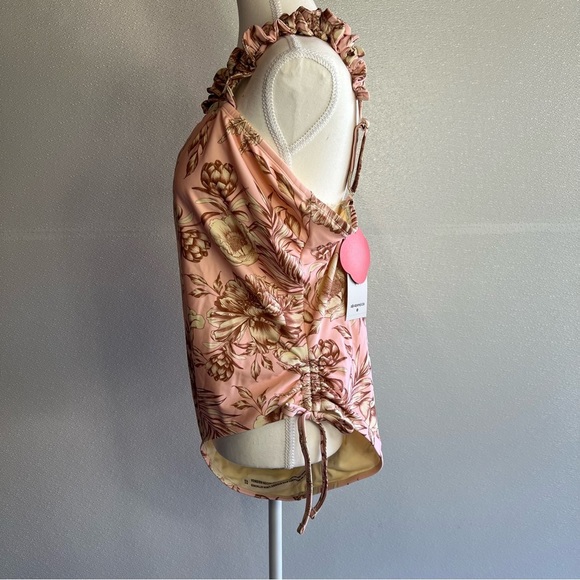 NWT Romantic Floral Print Flutter Sleeve Medium Coverage One Piece Swim SIZE 1X - Picture 10 of 17